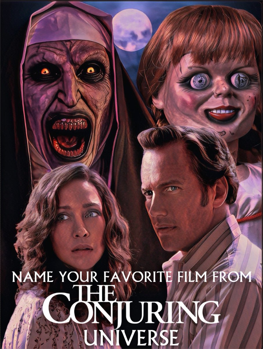 realshawnhunt's tweet image. What is your favorite film within “The Conjuring” universe?
#HorrorCommunity #MutantFam