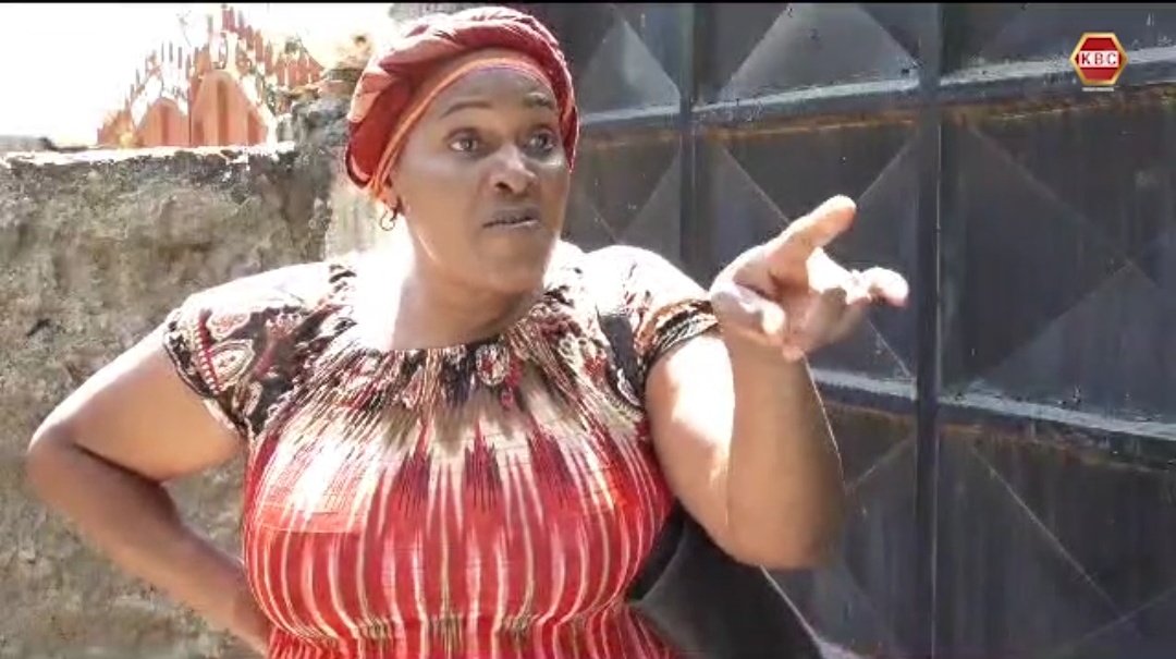 NextMealKBC's tweet photo. Mama Jane: Wewe tulia dunia ni mviringo what goes around comes around. 
#NextMealKBC https://t.co/7jxcCiUCyg