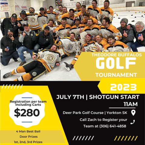 More events are happening at Deer Park this week! We would like to invite anyone who may be interested to the Ping Fit Day, held on Tuesday July 4th.

We are also hosting the Theodore Buffalos Golf Tournament on July 7th, see the poster for contact info and details!