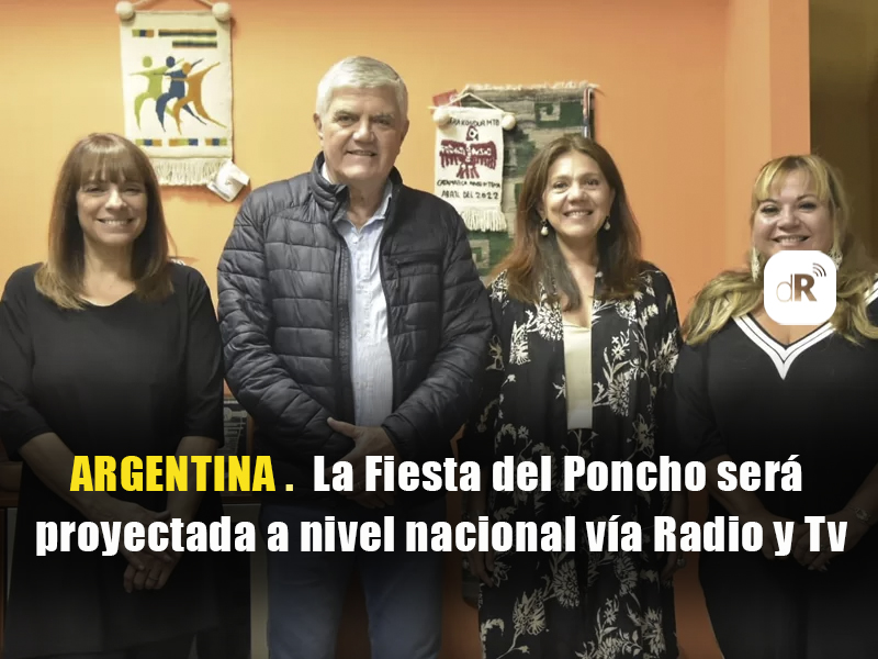 RadiodeRadios's tweet photo. 🔴 #AHORA en https://t.co/9KaZuzEdnV

👉 ARGENTINA . La Fiesta del Poncho será proyectada a nivel nacional vía Radio y Tv.

👉 +info: https://t.co/UKNQm10tf6

Instagram https://t.co/TjRfKxaMg3 | #radios #broadcast #emisoras  #periodistas @rta_se @radionacionalAR @rosariolufrano https://t.co/5pF8pjHNYB