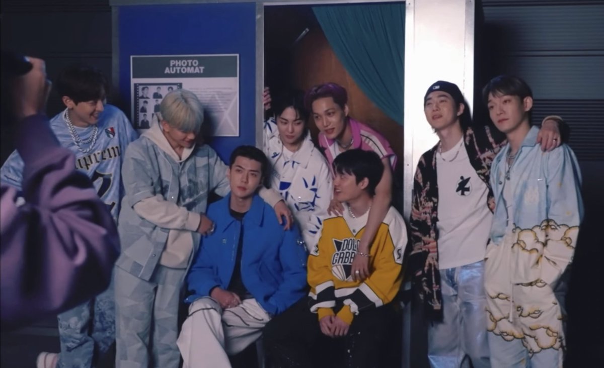 Since Sehun wasn’t feeling well during EXO’s ‘Hear Me Out’s MV filming, Jongdae went closer to ask Sehun if he’s okay and even gave him a pat on the back, and Baekhyun checked his temperature with the back of his hand while the other hyungs looked over with concern as well 🥺😭