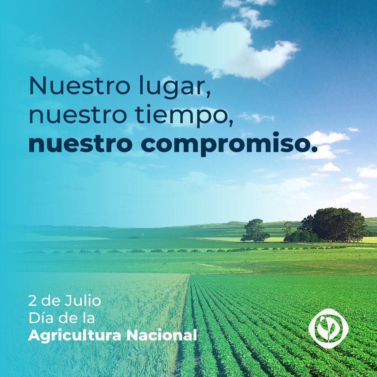 🌾 En el #DíaDeLaAgriculturaNacional saludamos a quienes hacen de la misma su escenario de trabajo y estilo de vida, con compromiso para su desarrollo sustentable y sostenible para toda la sociedad.

#Agricultura #AgriculturaSustentable #AgriculturaSostenible  ♻