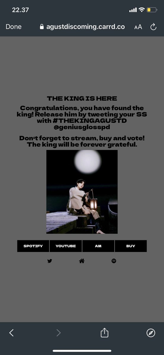 ShookyAppa's tweet photo. @geniusglosspd Wow it’s fun 🤩 

#AGUSTDISCOMING #Agustd #SUGA https://t.co/UUFNRJj7uF