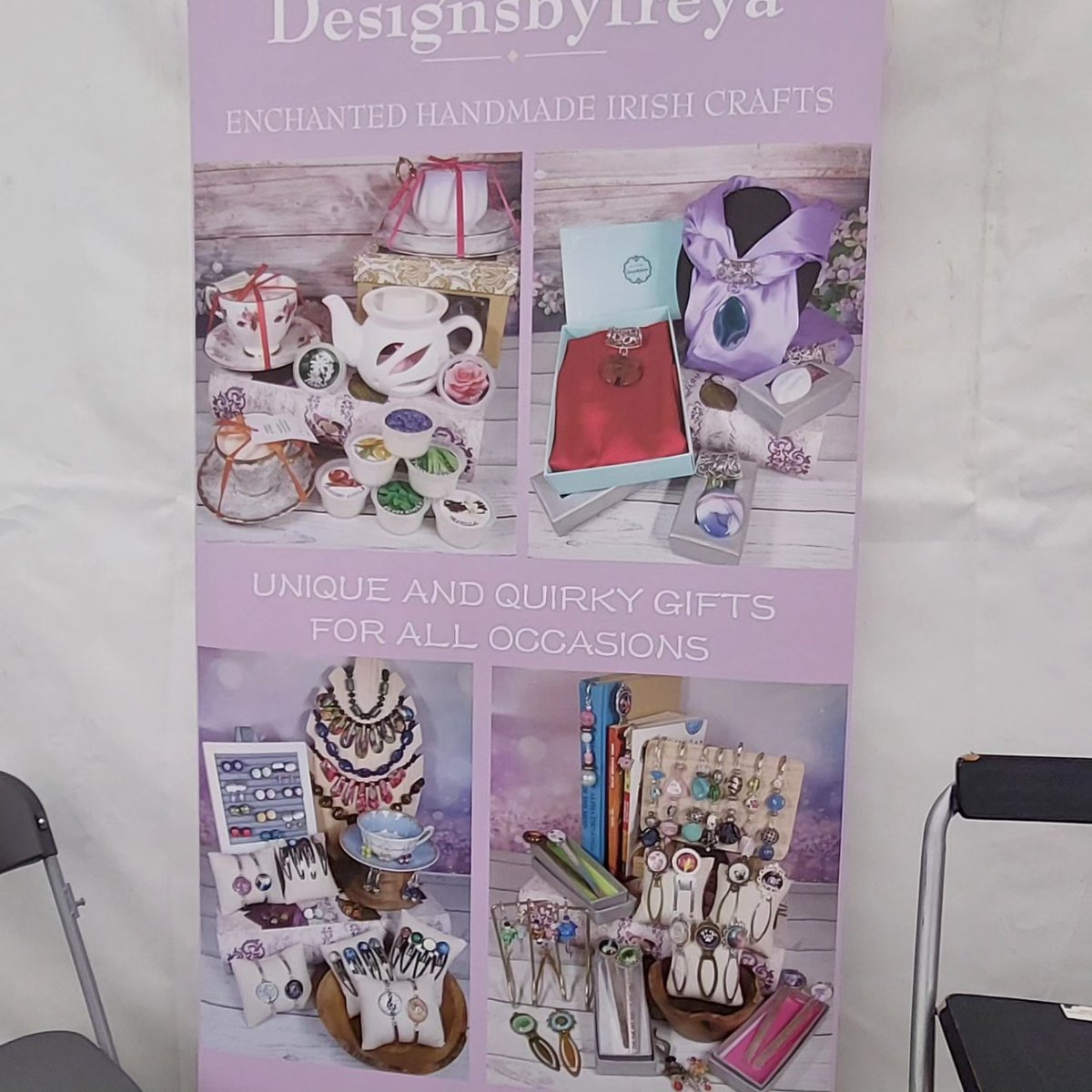 Designsbyfreya's tweet photo. Day 2 here at Flavours of Fingal County Show ....here from 11-6. So much to see and do..find us in the Farmers Field ..Arts and Crafts Marquee. https://t.co/1gLwHdeZ2V