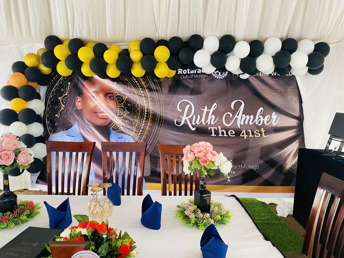KasuleAiden's tweet photo. Yesterday at the @rctMulago , #TheMpiso we installed our Hope President, @RuthAmber13 for the 23/24 @Rotary Year as we bid farewell to Amazing President  @OTHIENOJACOBMI1 for his wonderful service to the club. 
Our Chief Guest was Rn. Paul Muwanga.

#CreateHopelnTheWorld https://t.co/VI0Mhe9We5