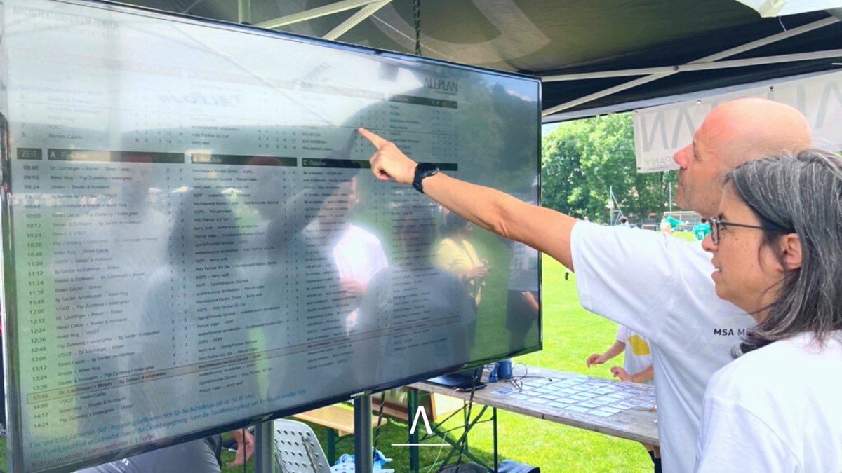 AllplanSchweiz's tweet image. ⚽ Einige Impressionen vom heutigen 18. Architekt:innen Fussballturnier auf dem Sportplatz Sunnau in Zürich-Wollishofen.
Auch wir waren wieder am Start und haben uns um die Resultats-Erfassung gekümmert!

#allplanschweiz #allplan #bimplus #cad #bim #fussballturnier