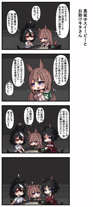 真夜中スイーピーとお助けキタさん 