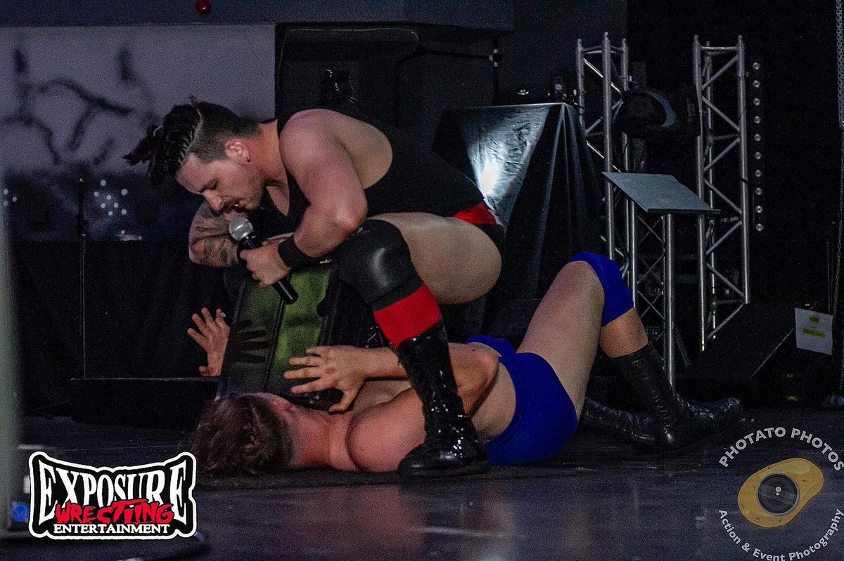 EliBlakePW's tweet photo. When I speak!
You listen, Pratt!

🤼 @ExpoEnt 

#wrestling #britwres #exposure #Blake #EliBlake #ProWrestling https://t.co/xVxWXVzLBj