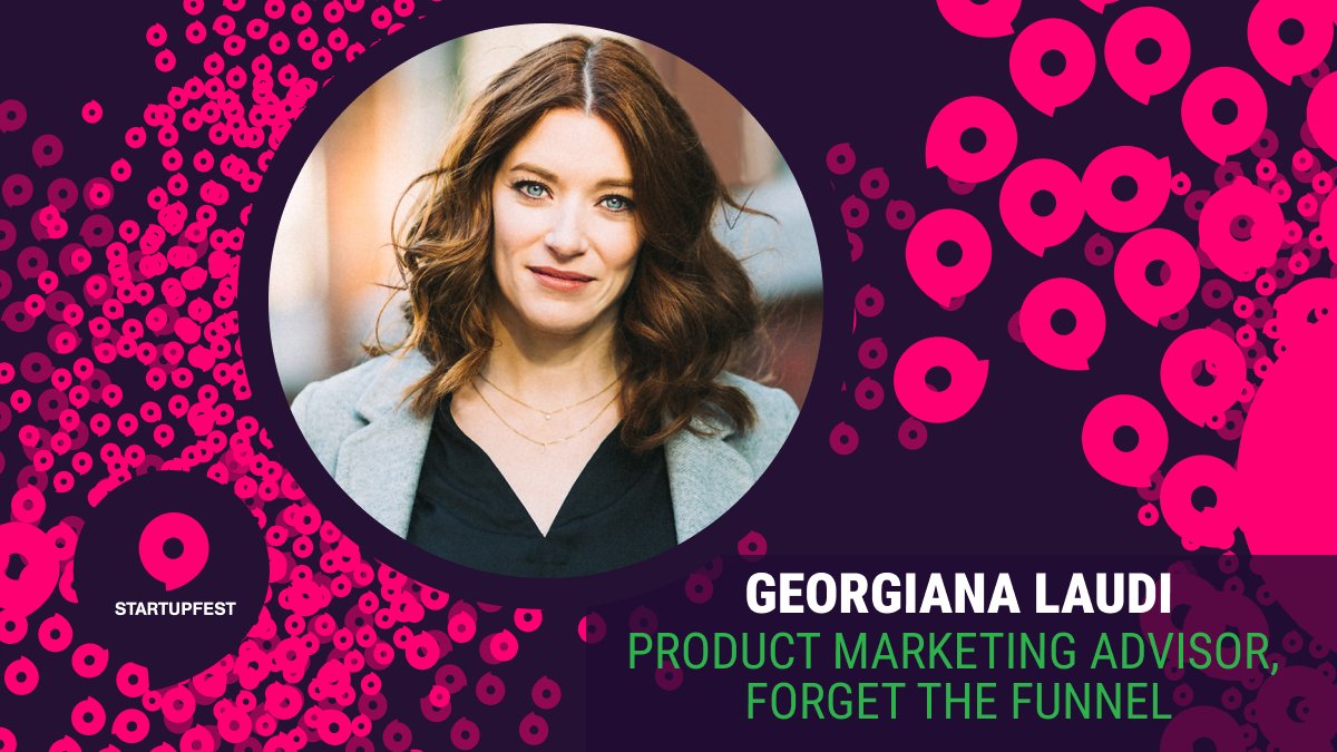 startupfest's tweet image. Startupfest #AugMentor, Georgiana Laudi is passionate about turning customer value into revenue-generating outcomes. Pick her brain as one of this year&apos;s Startupfest #AugMentors! startupfest.com/speaker/1827/g…