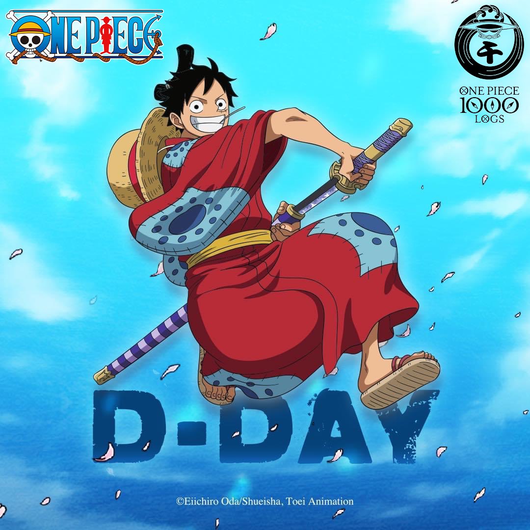 One Piece US on X: 3 days left!🌸🍊 Celebrate the historic 1000th episode  of #ONEPIECE live & in-person! Catch the World Premiere of the English dub  for Episode 1000 on July 2nd