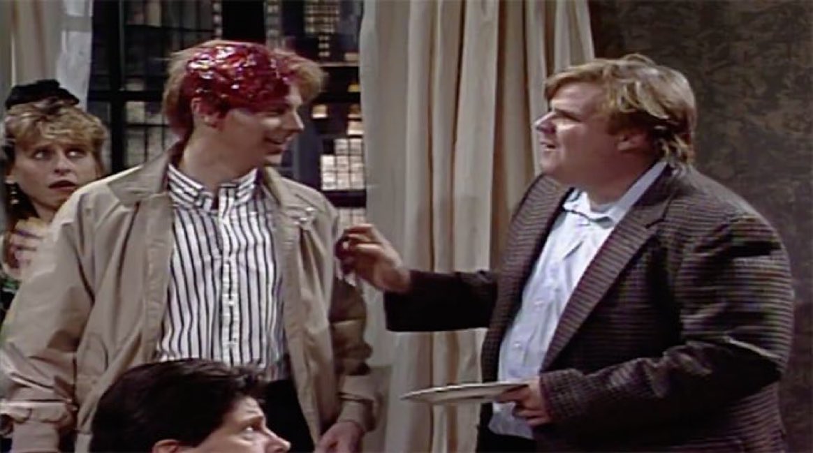 Super70sSports's tweet photo. When you’re talking about underrated moments in comedy, somebody better fucking mention Massive Head Wound Harry. https://t.co/Gac3xo9qiC