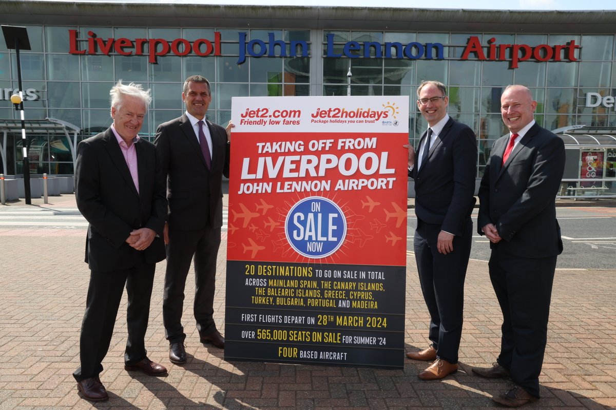 LPL_Airport's tweet photo. On 16 May this year, we had the landmark announcement that https://t.co/if9lobQHWU would be opening a base in Liverpool from March 2024, serving 20 destinations – seven of which are exclusive to the airline.
#LPL90 https://t.co/ev6OnV57SD