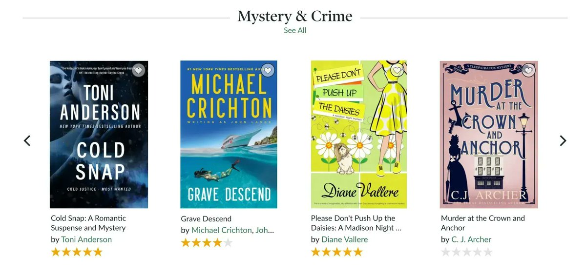 BlackstoneAudio's tweet photo. Need a #Mystery or #Crimefiction recommendation going into July? @BNBuzz has you covered with their indie fav list, featuring #GRAVEDESCEND by @CrichtonBooks and more! 👉 https://t.co/aumAUzF3Pl
#CrichtonCollection 👉https://t.co/xmaA0UnmJ1 https://t.co/83M1c36FEO
