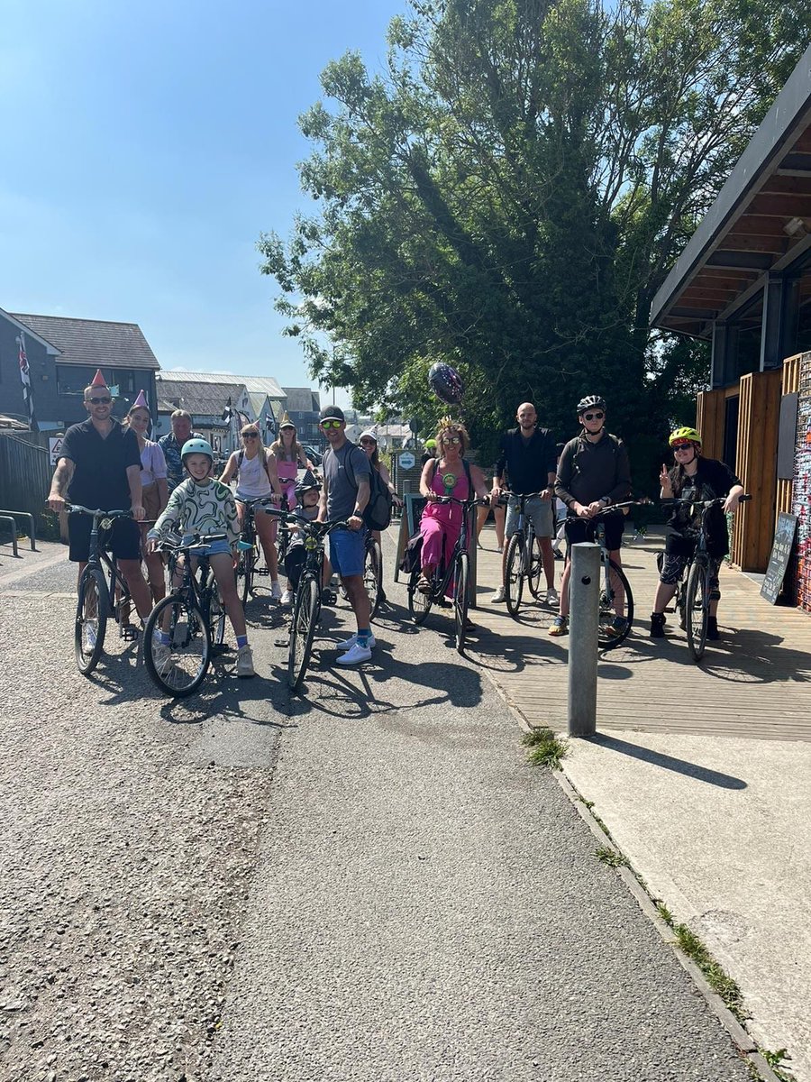 We love to see people returning from a day on our bikes with massive smiles on their faces!

01208 813050
Reduced rates are available all summer from 2pm.

#cameltrail #cornwall #bikehire #cyclehire #padstow #wadebridge #familycycling  #discount #cameltrailoffer #offer