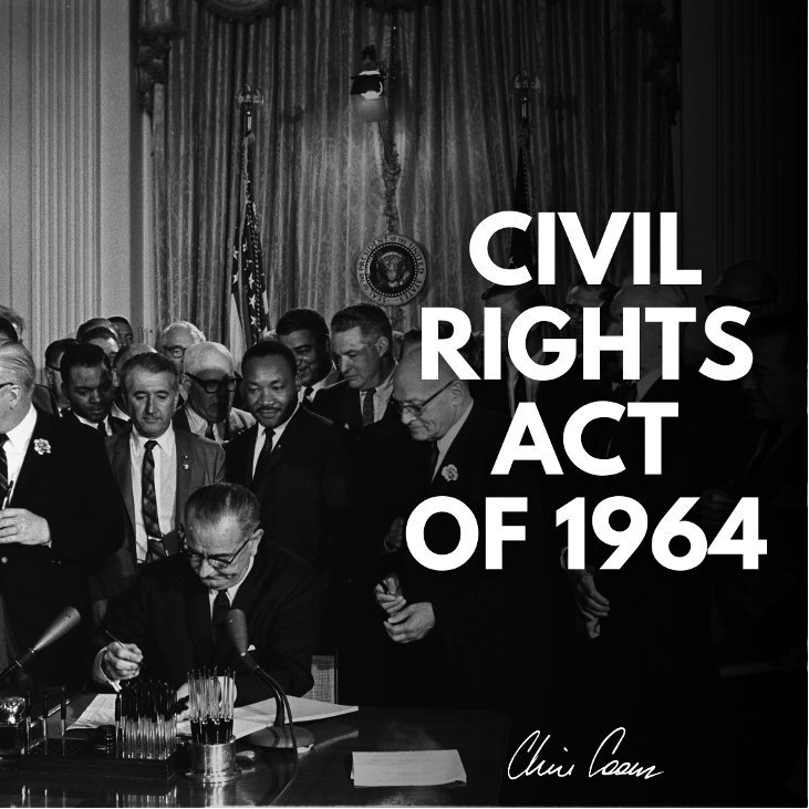 ChrisCoons's tweet image. Today, we celebrate the historic Civil Rights Act of 1964 and the icons who fought for its enactment. 
 
As the recent SCOTUS decisions made clear, the fight for equality for all Americans continues. Let's honor the legacy of those icons by continuing their work today.