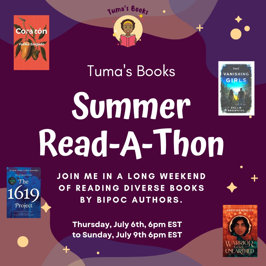 Mark your calendars! First ever Readathon. Follow us on IG to learn more &amp; join the fun. 🫶🏾

instagram.com/p/CuM3WZHLcWP/…