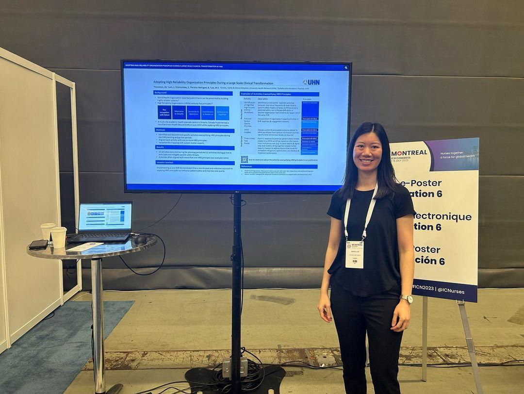 RNJessicaLam's tweet photo. Applying high reliability organization principles during a large scale clinical transformation #ICN2023 https://t.co/UGfDs6TZic