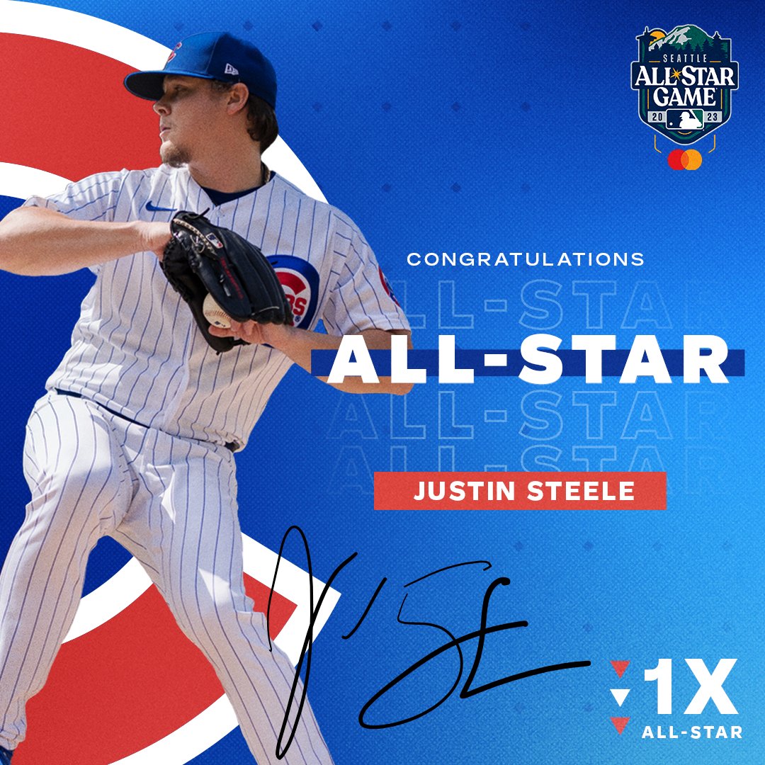 Cubs' Steele gets reflective about first all-star selection