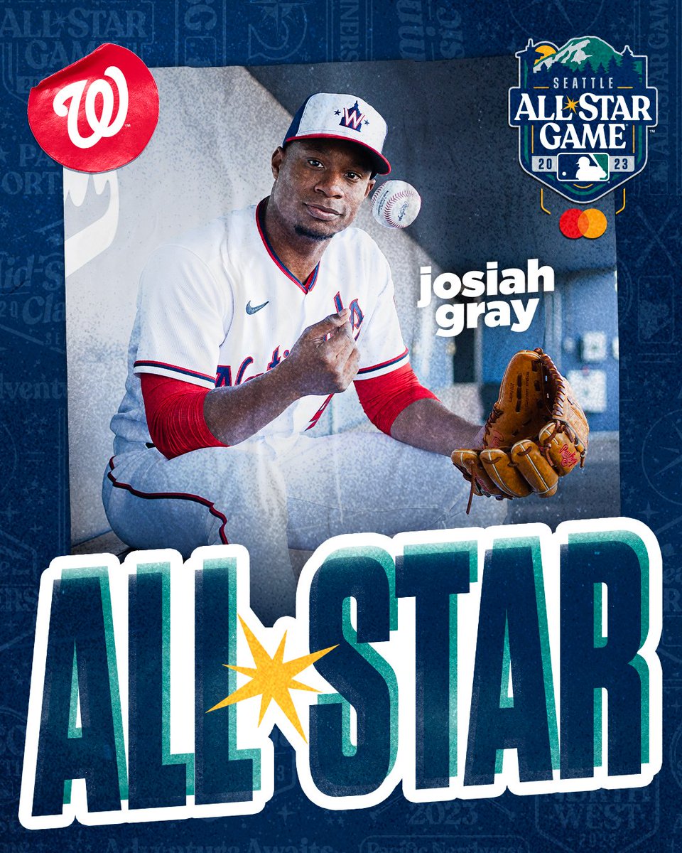 LET'S GOOOOO, JOOOOsiah!! Josiah Gray is an All-Star. 🌟