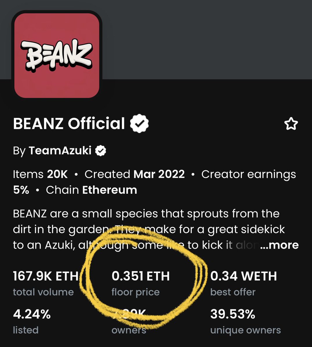 NeoXnft's tweet photo. Always wanted to but should I??  
What’s the benefits of owning a @Azuki Beanz??? 

LET ME KNOW ⤵️ https://t.co/4k8JJs5Qsa