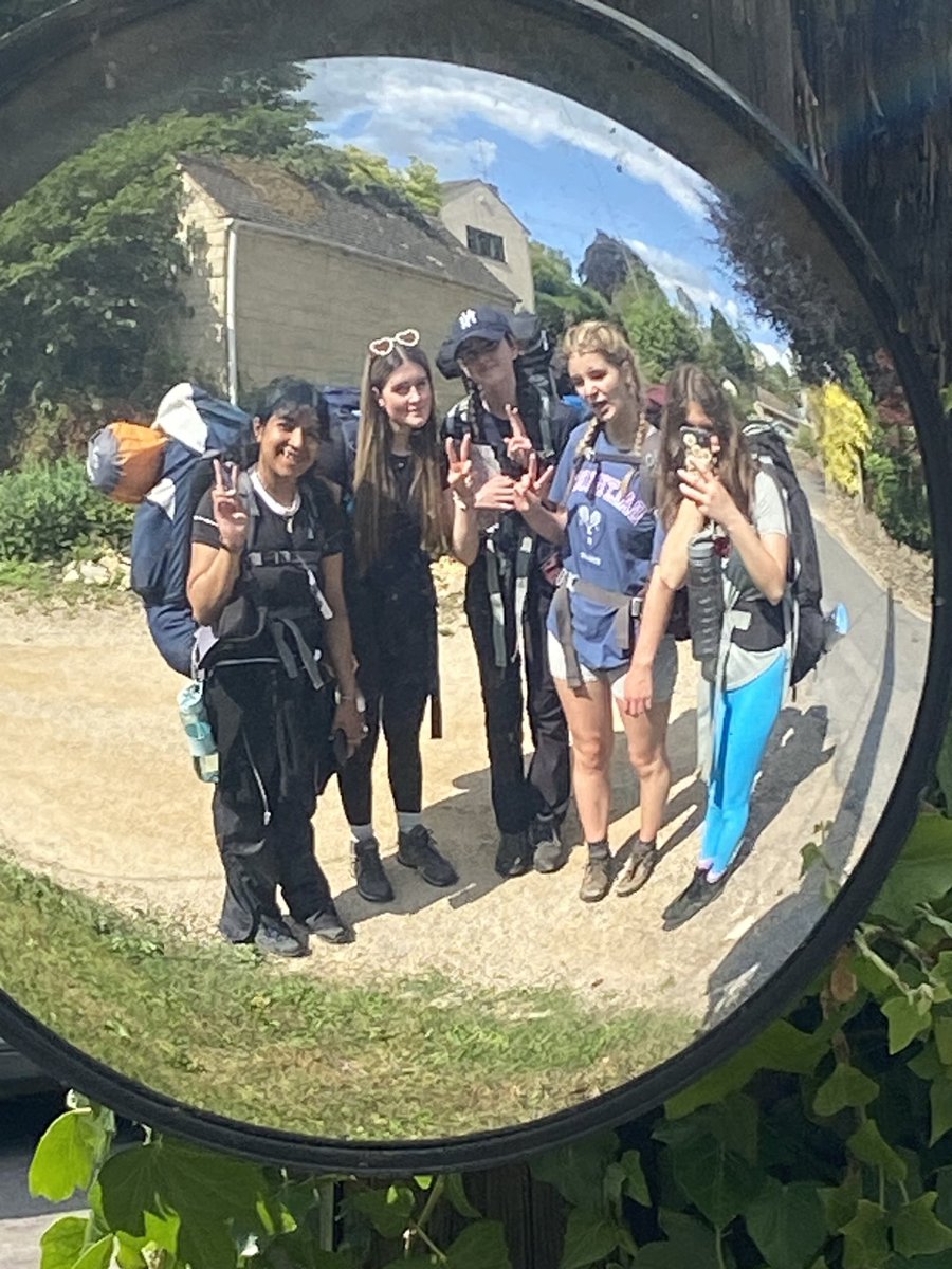 KC_DofE's tweet photo. Our Y12 team demonstrating all of the girl power for their Gold assessed expedition. 
This expedition was our first Gold for many, many years. (Way before Mrs Sheriff was at KC). We are incredibly proud of all of our teams over the last 4 days. Well done everyone. @KingsthorpeCo https://t.co/YKDdtXwBRP