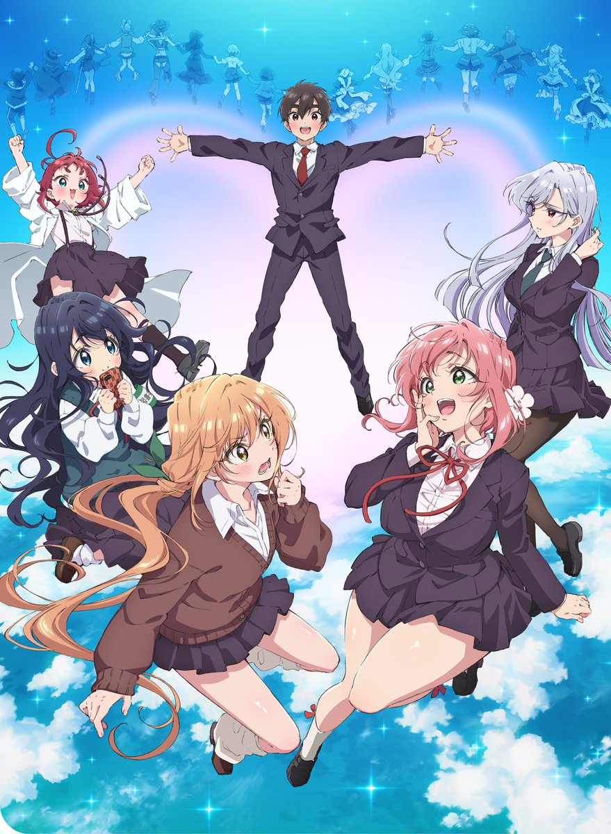 anime_news_ukr's tweet photo. [2/3] Новий постер аніме-адаптації манґи "Kimi no Koto ga Daidaidaidaidaisuki na 100-nin no Kanojo" (У тебе дуже дуже дуже дуже дуже закохані 100 дівчат).

📆 Старт трансляції анонсовано на 8-ме жовтня.

📺 #anime #аніме #hyakkano #BiburyAnimation
https://t.co/O0MxBhV2zW https://t.co/19XXeHJVWo