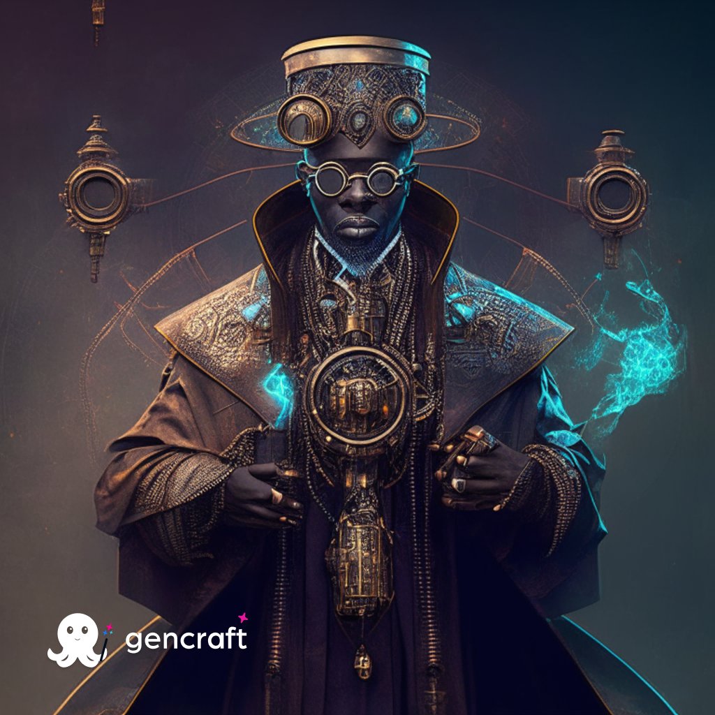 crystos's tweet photo. #steamfunk Haitian Bokor in the year 2250 #AIart https://t.co/YLTT6itrt9