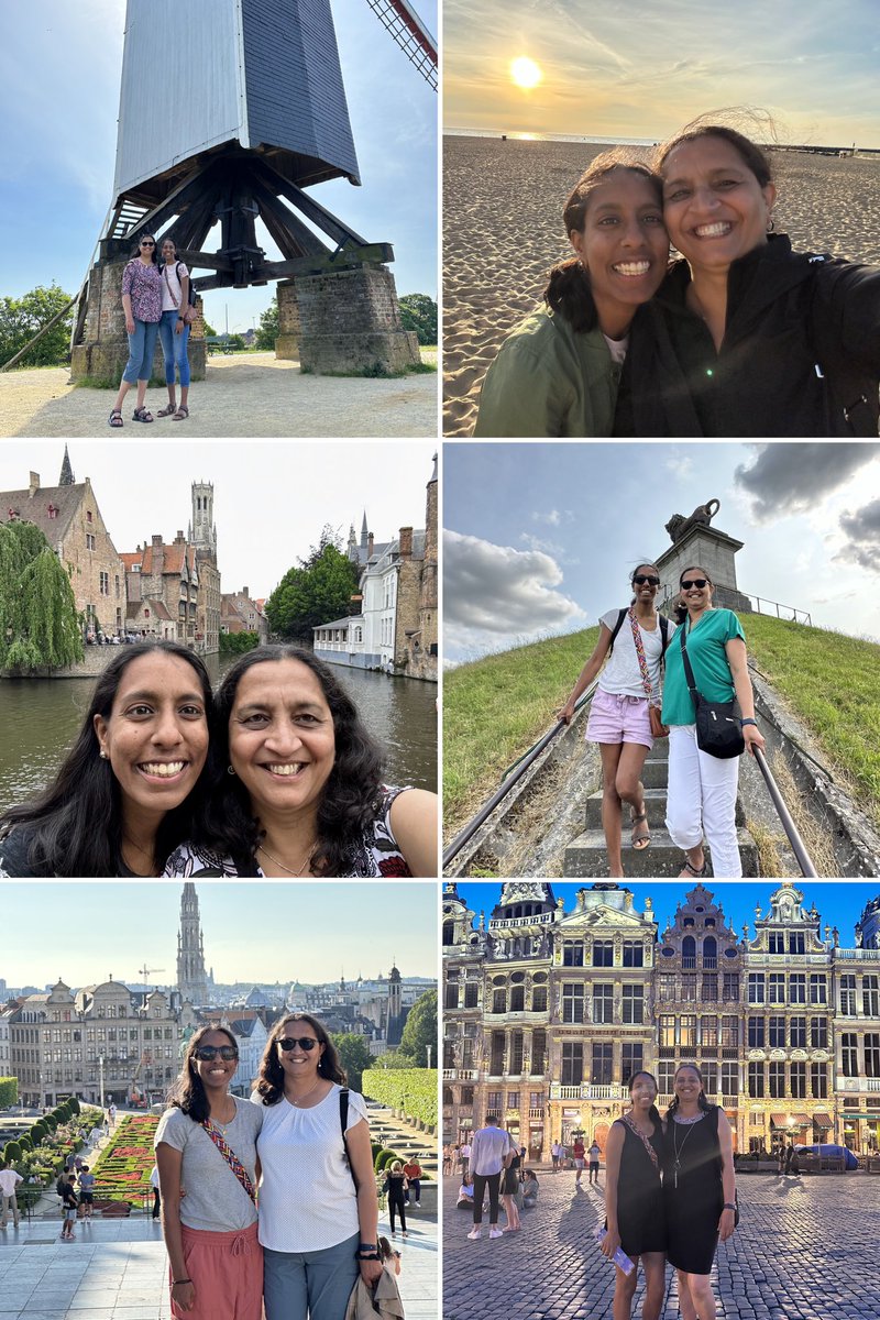 Had a great time presenting my work at @BAPSCongress last week, but really loved getting to explore Belgium with my mom after. Cheers to being done with my first research year 🎉🧇🍻 #researchlife