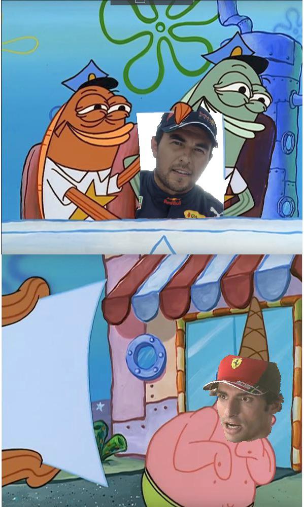 f1trollofficial's tweet photo. Checo "The Intimidator" Perez https://t.co/7JqGcK4f6t