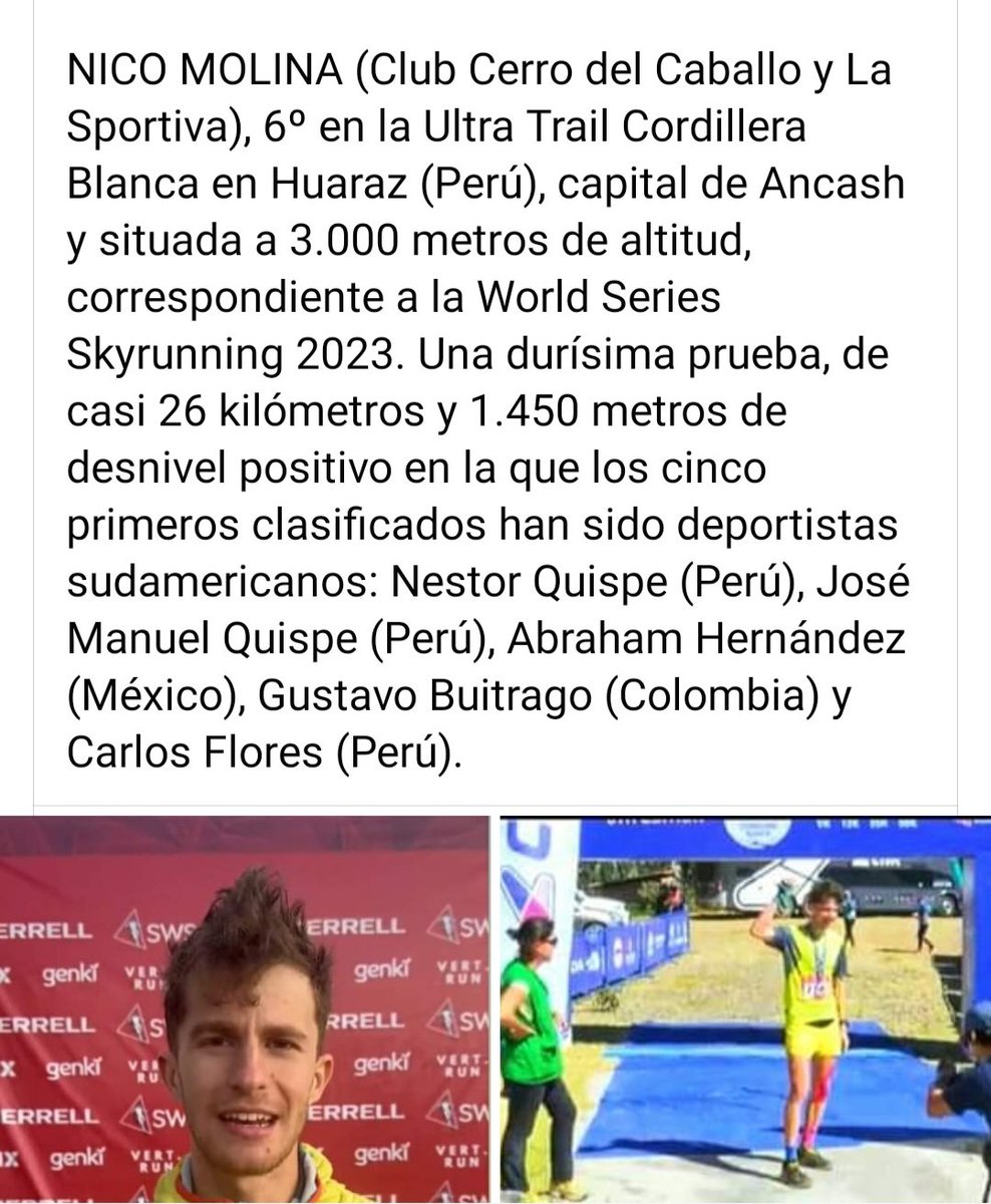 Deportista de alto nivel en la UGR y estudiante en la Facultad de Ciencias del Deporte. Enhorabuena, Nico!!!
