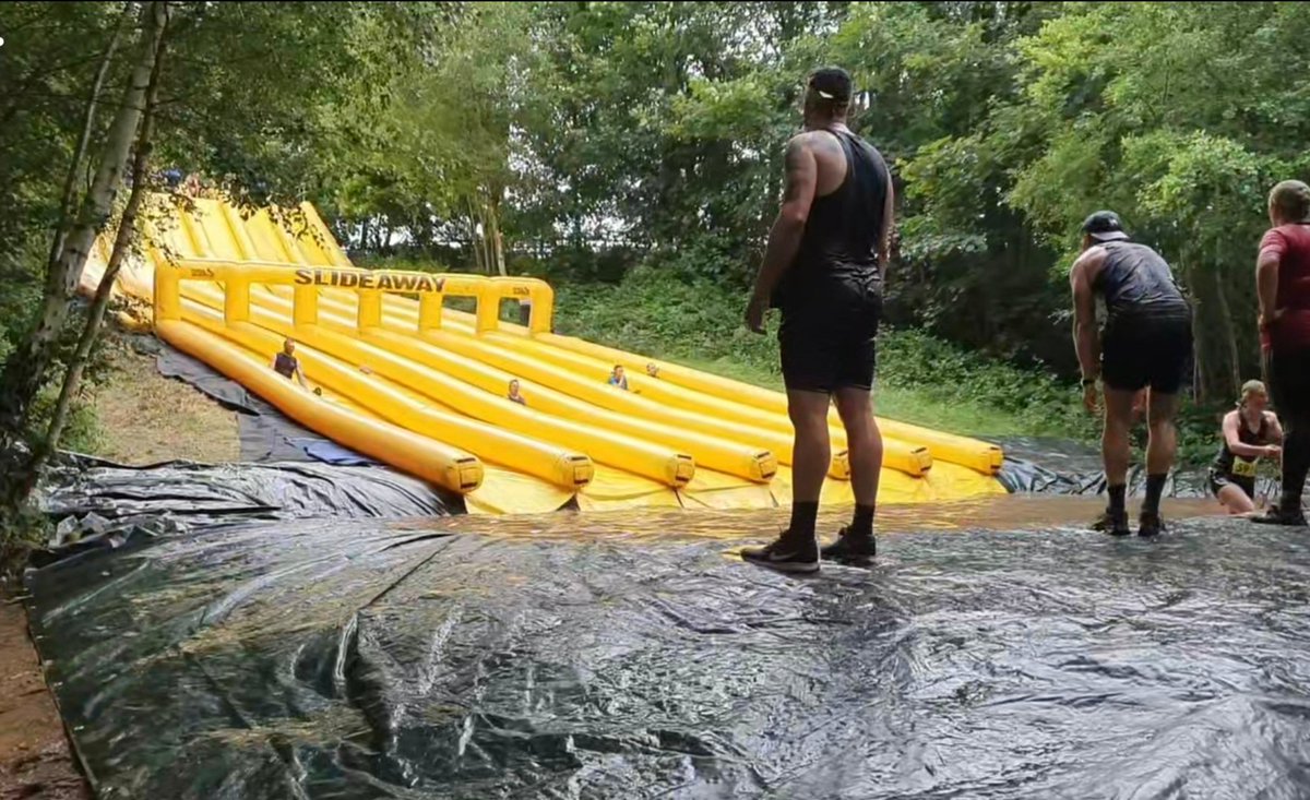 Responding on a different kind of vehicle over the last two days <a href="/TotalWarriorUK/">Total Warrior</a> for <a href="/stjohnambulance/">St John Ambulance England</a>. This event has been a pleasure to cover, even if there has been a lot of mud, water and laughter involved! #Volunteer #NoNormalNeeNaw #Mud #Wet