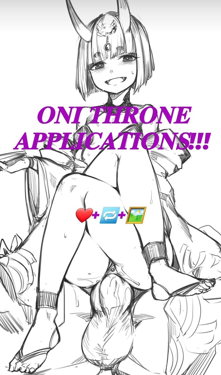 ㅤㅤ"Haaah, chairs nowadays are so uncomfortable! I need to find a new piece of furniture! Maybe I should take applications.."

ㅤㅤ The oni is looking for a new throne to rest upon. It's a big job to fill, so I don't recommend it if you aren't strong of body and will!

ㅤㅤ