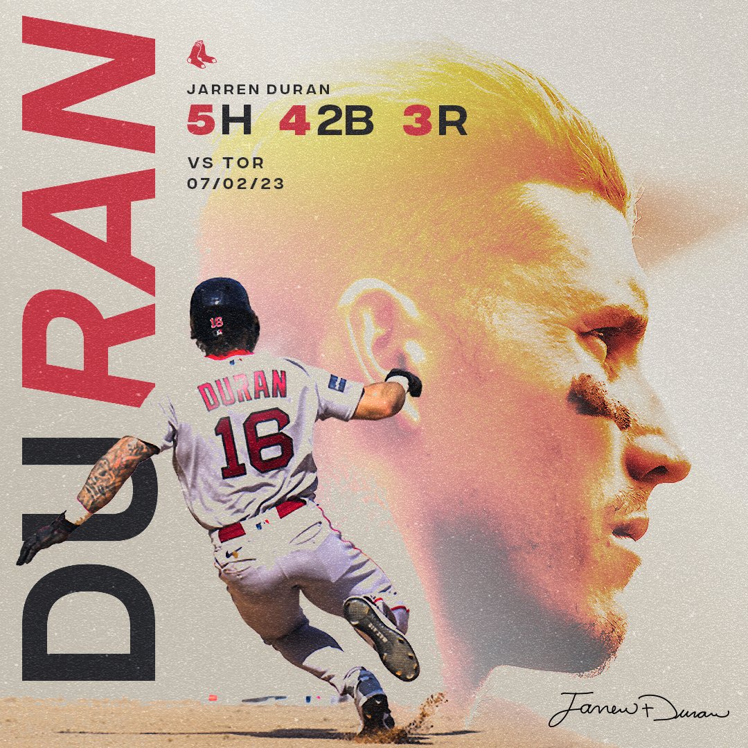Red Sox on Twitter: "What a day for Jarren Duran! https://t.co