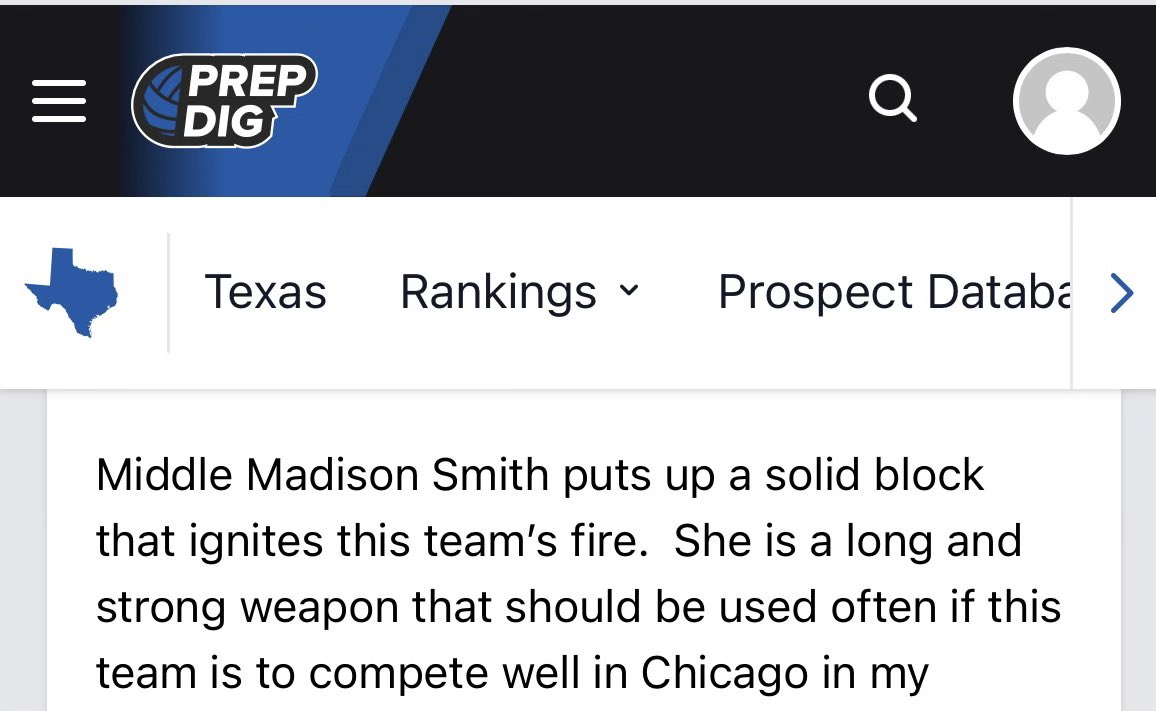 Madison smith (@madis_vball) on Twitter photo Cant believe Nationals starts tomorrow! Here’s my court schedule for days 1&2 and a snippet of an amazing article by <a href="/PrepDig/">Prep Dig 🏐</a> ! See y’all in the Windy City!! 🌬️🏙️💙<a href="/TAVVolleyball/">TX Advantage VB</a> <a href="/usavolleyball/">USA Volleyball</a> Cant believe Nationals starts tomorrow! Here’s my court schedule for days 1&2 and a snippet of an amazing article by <a href="/PrepDig/">Prep Dig 🏐</a> ! See y’all in the Windy City!! 🌬️🏙️💙<a href="/TAVVolleyball/">TX Advantage VB</a> <a href="/usavolleyball/">USA Volleyball</a>
