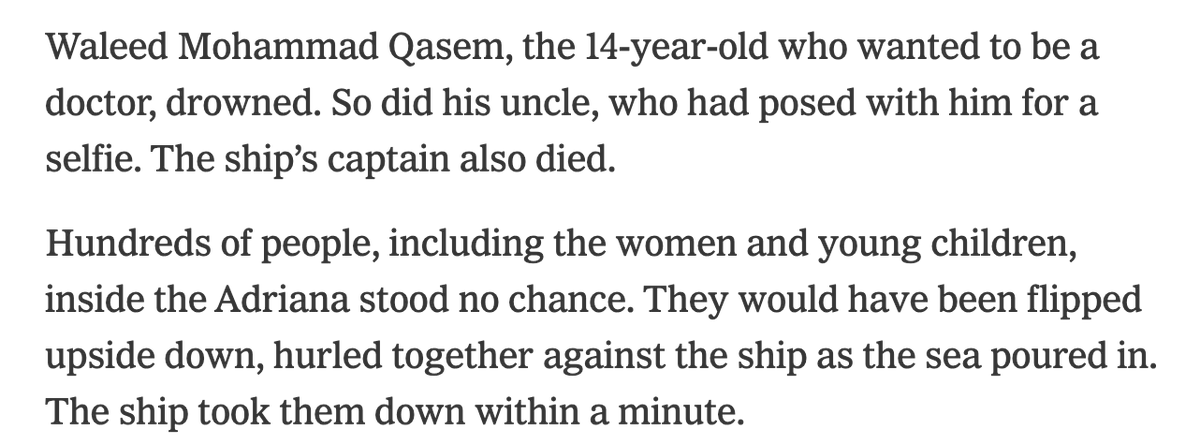 unbelievably painful to read this important piece. h/t <a href="/MatinaStevis/">Matina Stevis-Gridneff</a> &amp; <a href="/KaramShoumali/">Karam Shoumali</a>