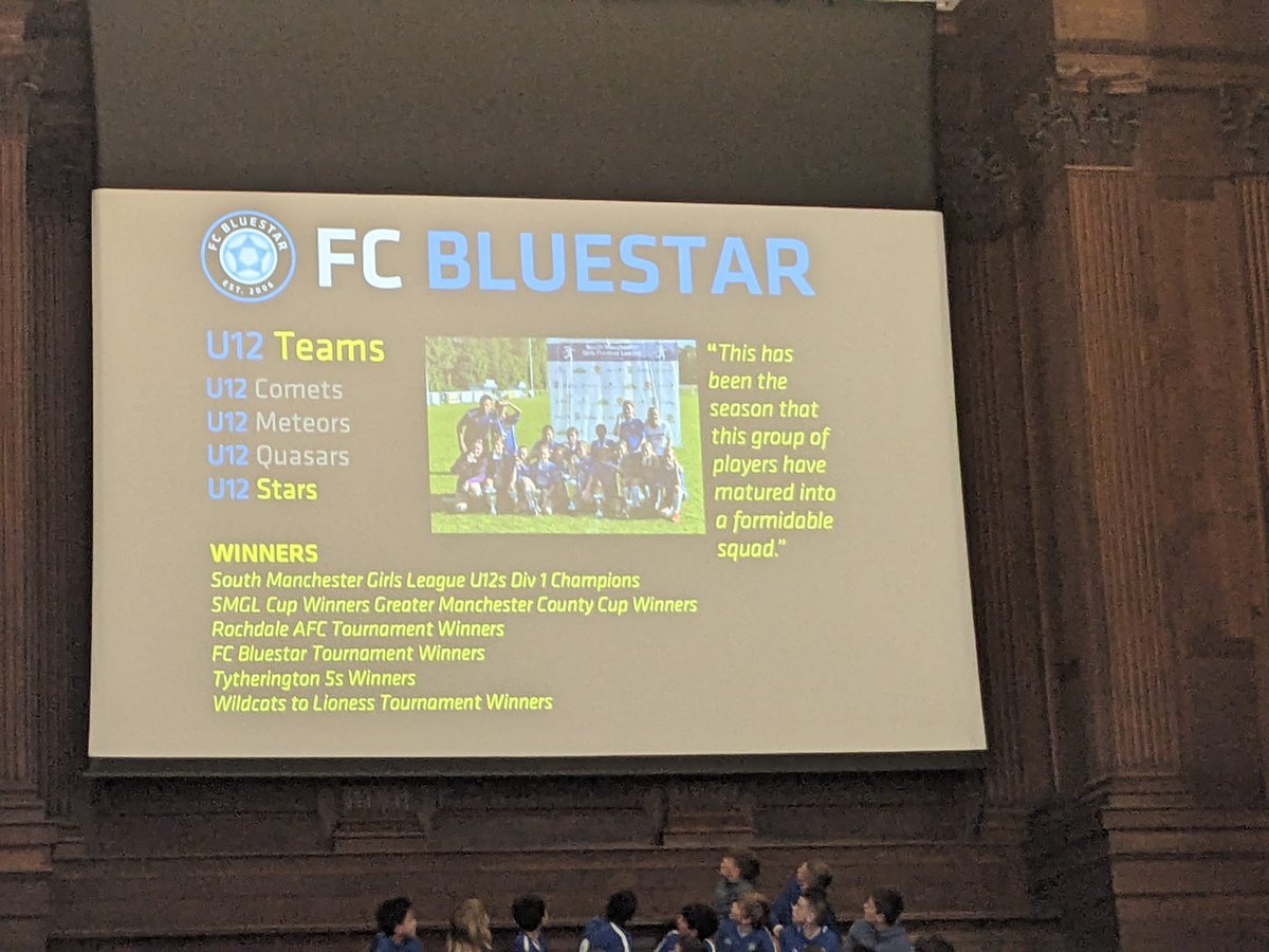 So proud of Erin’s football team. Absolutely smashed it this season!