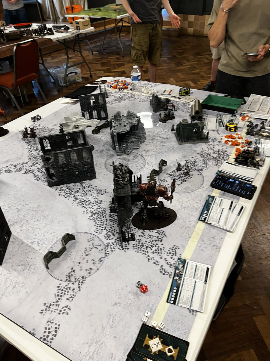 scribesofwar's tweet image. Lots of 40K happening tonight with the release of 10th and in the world of tiny tanks an interesting first play test of our own game system! Lots of fun things happening in the future!