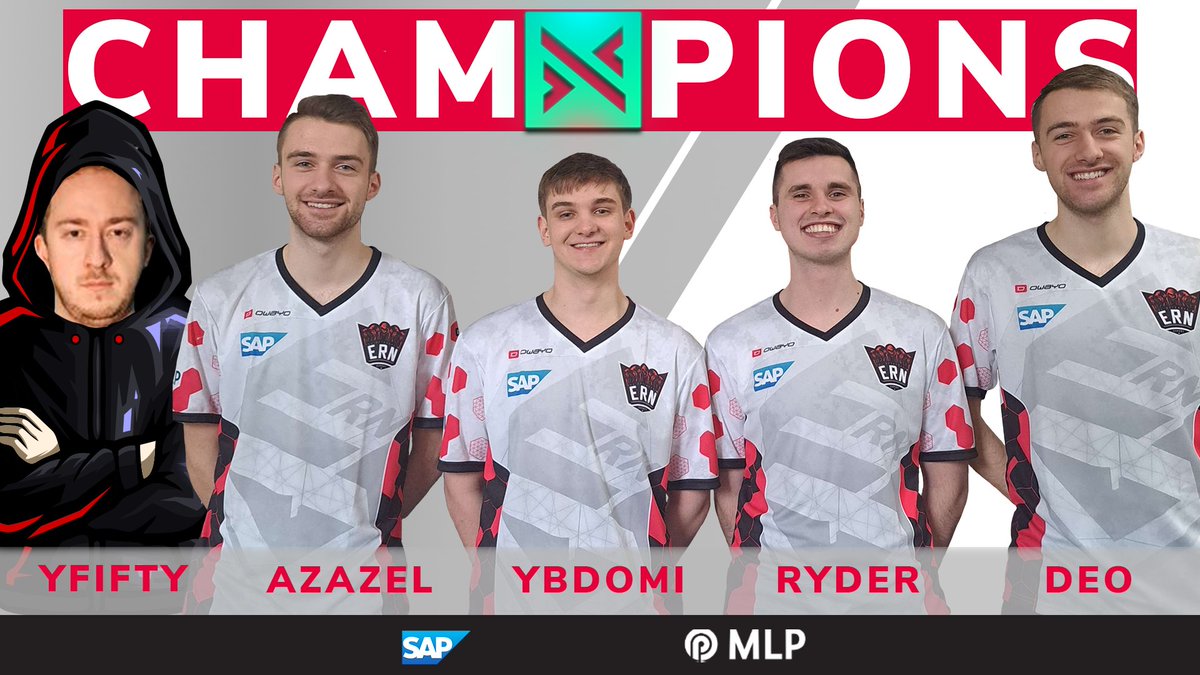 eSport Rhein-Neckar (eSportRN) (@esportrn_) on Twitter photo 🏆Champions #REINCARNATION Season 1🏆
Die Jungs krönen eine tolle Saison mit ihrem nächsten Titel! Super Leistung <a href="/yfiftydota/">50</a> <a href="/Azazel_Dota/">Azazel~</a> <a href="/ybdomi/">ybdomi</a> <a href="/RyderDota/">Ryder</a> <a href="/deo_confidimus_/">Deo</a>💪
Danke auch an <a href="/BeingEsportsGER/">BEING ESPORTS DACH</a>, <a href="/shokztv/">shokzTV</a>, <a href="/NKrybus/">Nicolai Krybus</a>, <a href="/BE_Benni_/">Benjamin Buchtala</a>, uvm!
#ern #rheinschenken #dota2 🏆Champions #REINCARNATION Season 1🏆
Die Jungs krönen eine tolle Saison mit ihrem nächsten Titel! Super Leistung <a href="/yfiftydota/">50</a> <a href="/Azazel_Dota/">Azazel~</a> <a href="/ybdomi/">ybdomi</a> <a href="/RyderDota/">Ryder</a> <a href="/deo_confidimus_/">Deo</a>💪
Danke auch an <a href="/BeingEsportsGER/">BEING ESPORTS DACH</a>, <a href="/shokztv/">shokzTV</a>, <a href="/NKrybus/">Nicolai Krybus</a>, <a href="/BE_Benni_/">Benjamin Buchtala</a>, uvm!
#ern #rheinschenken #dota2