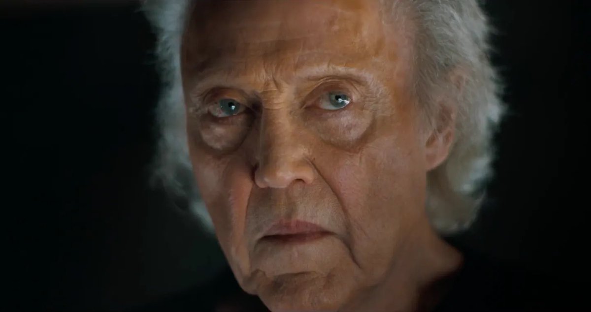Whoa. Christopher Walken is starting to look more and more like my dear departed grandmother.
