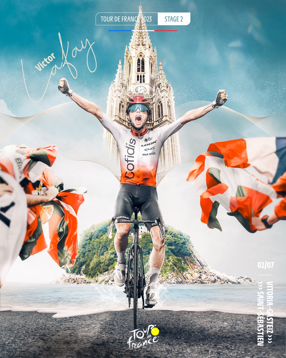 LeTour's tweet photo. 🏆 🇫🇷 𝑽𝒊𝒄𝒕𝒐𝒓 𝑳𝒂𝒇𝒂𝒚  - #TDF2023 https://t.co/qSyfva4CMY