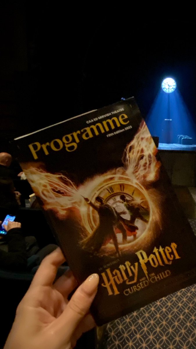 Can't forget to grab a Butterbeer & a Programme to commemorate the night!