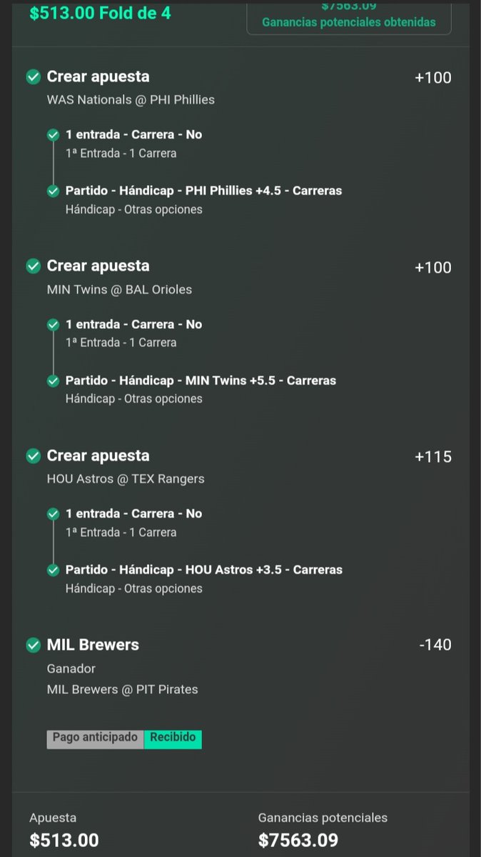 cristobh's tweet photo. La de ayer / La de hoy  
#apuestasdeportivas #deportes #MLB #MLBPicks #MLBS5Finale #freepicks #free #Picks #Pickoftheday #bettingtwitter #bettingpicks #bettingtipster #bettingsports #bettingonline #apuestas #twins #orioles #YankeesTwitter #sports #Deporte #SportyBet #SportsCenter https://t.co/bUmivgcdNB