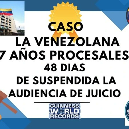 lucilam24478017's tweet photo. @jessikausr @TSJ_Venezuela @TarekWiliamSaab @MinpublicoVEN @Hendrixleira @afectadosclv @GladysTSJ Audiencia de juicio https://t.co/WwBrrhPEiR