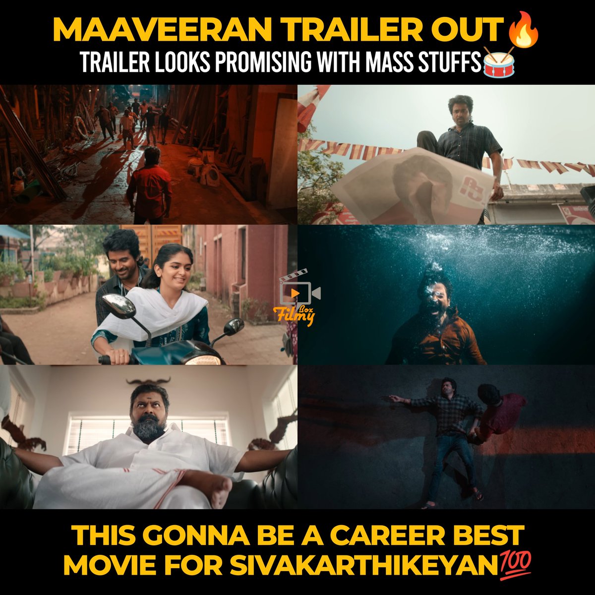 _filmybox_'s tweet photo. #Maaveeran From 14th July ๐ฅ๐ฅ
.
#Sivakarthikeyan #Adithishankar #MadonneAshwin #MaaveeranFromJuly14th #MaaveeranTrailer #Tamil #Telugu #Kollywood #Tollywood #FilmyBox https://t.co/0cRsOI9TqP