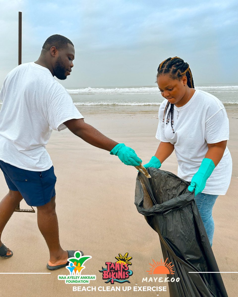 naafoundation_'s tweet photo. Some pictures from our just-ended Beach Clean Up Exercise 🇬🇭 https://t.co/PVBuv96rhf