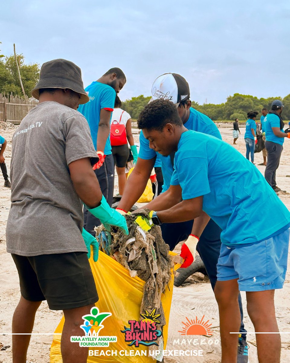 naafoundation_'s tweet photo. Some pictures from our just-ended Beach Clean Up Exercise 🇬🇭 https://t.co/PVBuv96rhf