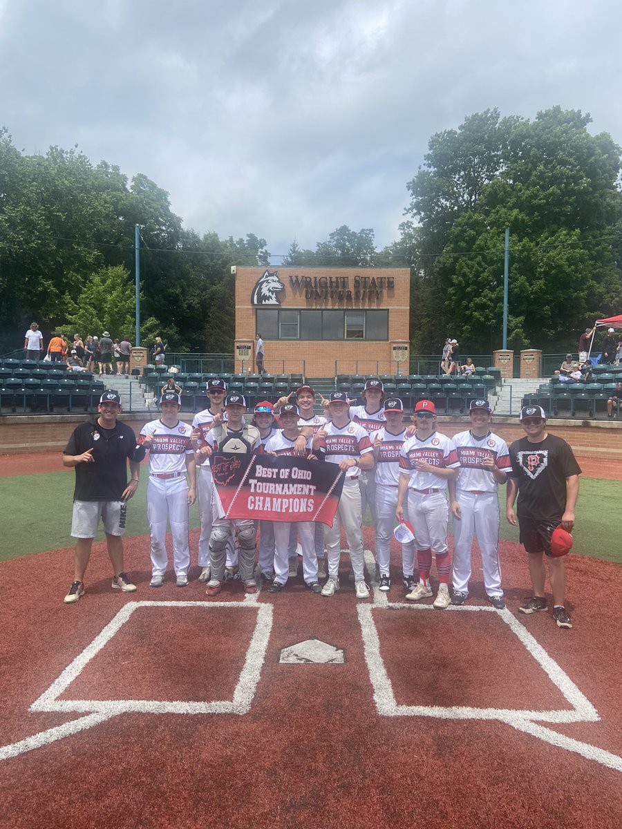 BestofOhio1's tweet photo. Congratulations to the Miami Valley Prospects 18u for winning the Tournament of Stars World Series!
@MVPROSPECTS https://t.co/5VQNVMlLql