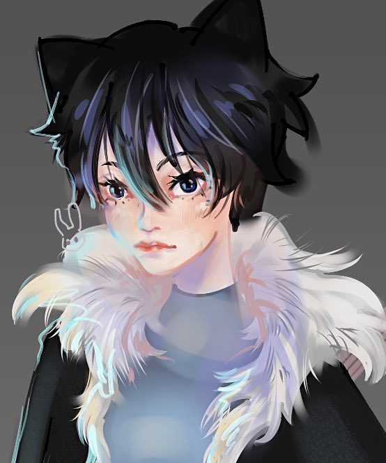 bunbunsbrain's tweet photo. @milkhatepagee Ur art is so cute omfg let’s be moots??!! <3 https://t.co/EapPNUkQCE