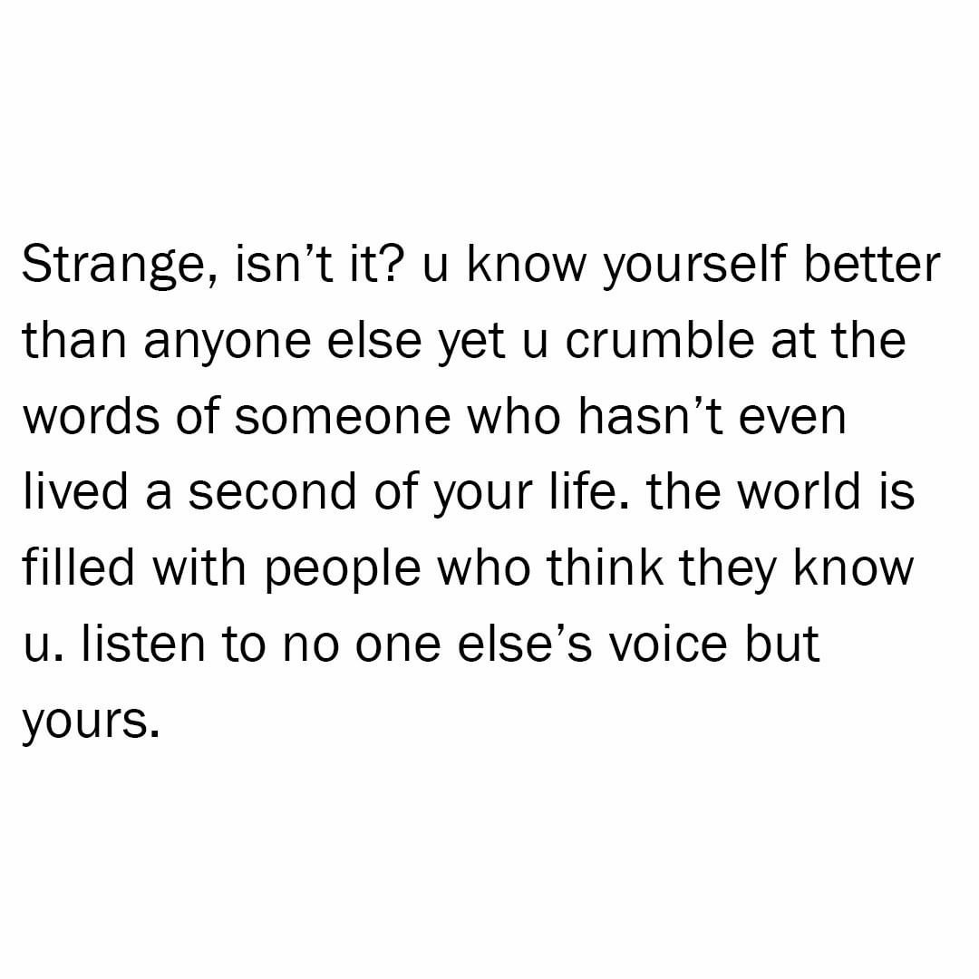 NoAttachment's tweet image. Believe in yourself, even when no one else does.