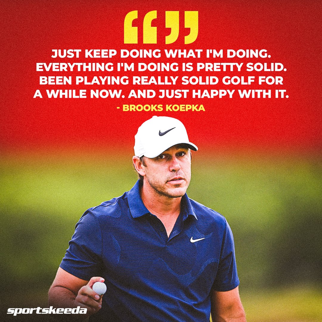 Brooks Koepka is very happy with his game right now!

#BrooksKoepka #LIVGolf https://t.co/5ClPQW4jGm